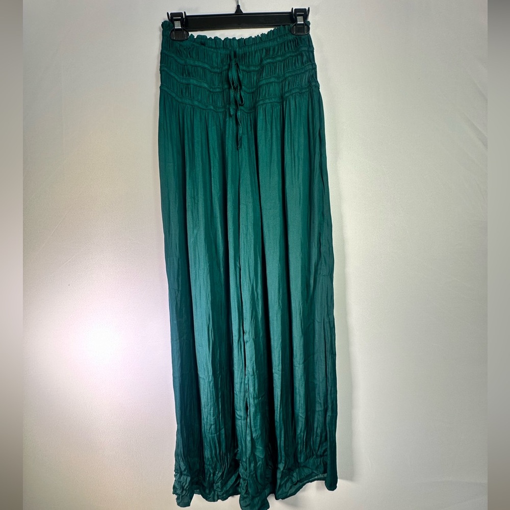 Mustard Seed Teal Wide Pants